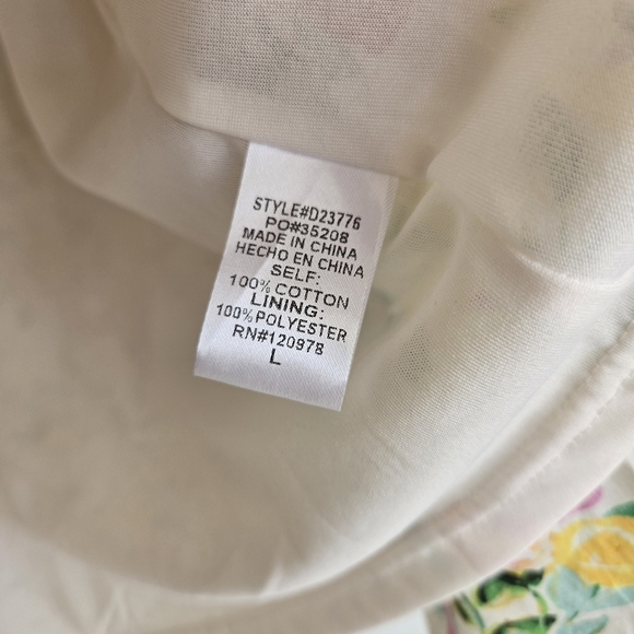 Entro Tiered Ric Rac Floral Dress - Picture 9 of 10